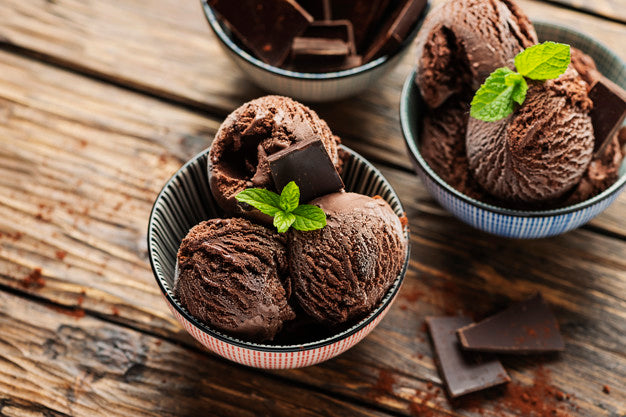 Chocolate Olive Oil Ice Cream