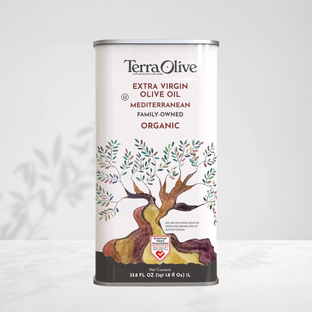 
                  
                    Terra Olive EVOO 1L | Everyday Organic Extra Virgin Olive OIl
                  
                