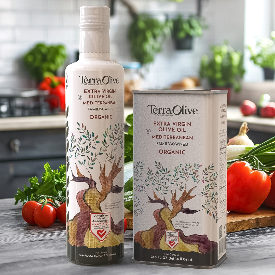 
                  
                    Terra Olive EVOO 1L | Everyday Organic Extra Virgin Olive OIl
                  
                