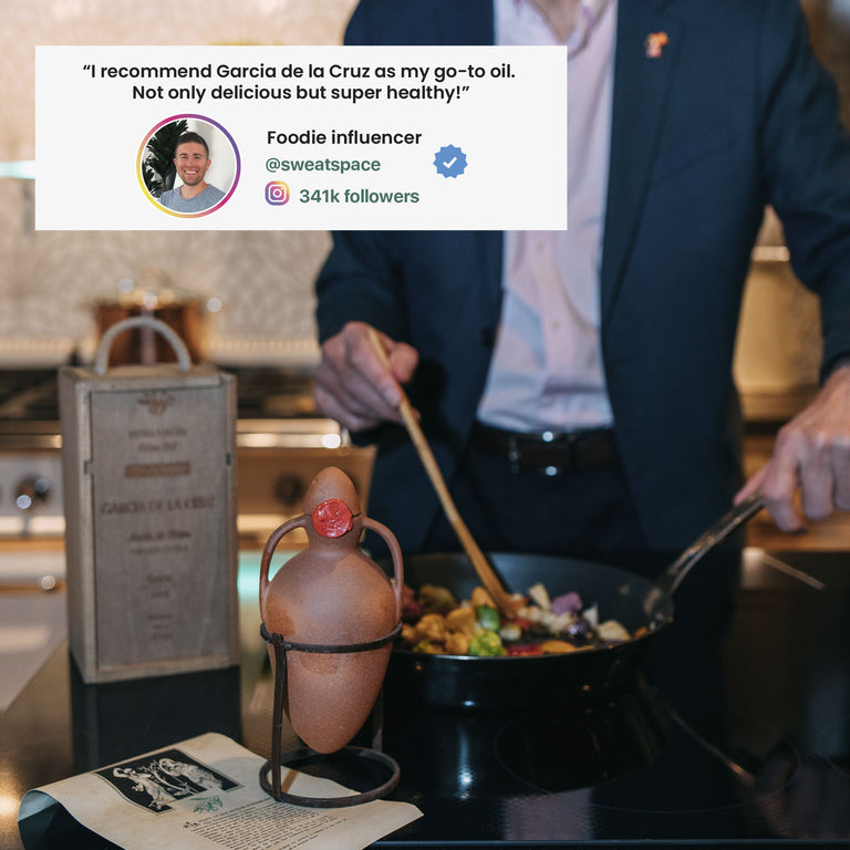 One-Of-A Kind Amphora - Early Harvest - García de la Cruz Olive Oil