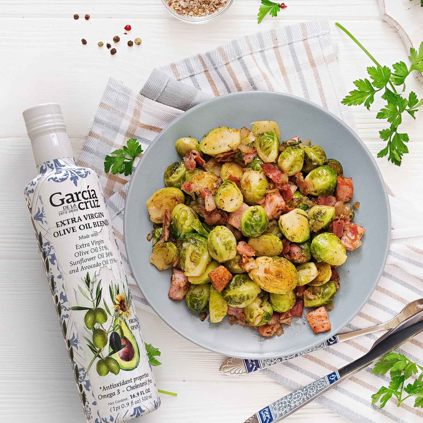 
                  
                    Premium Extra Virgin Olive Blend – The Ultimate Kitchen Trio
                  
                