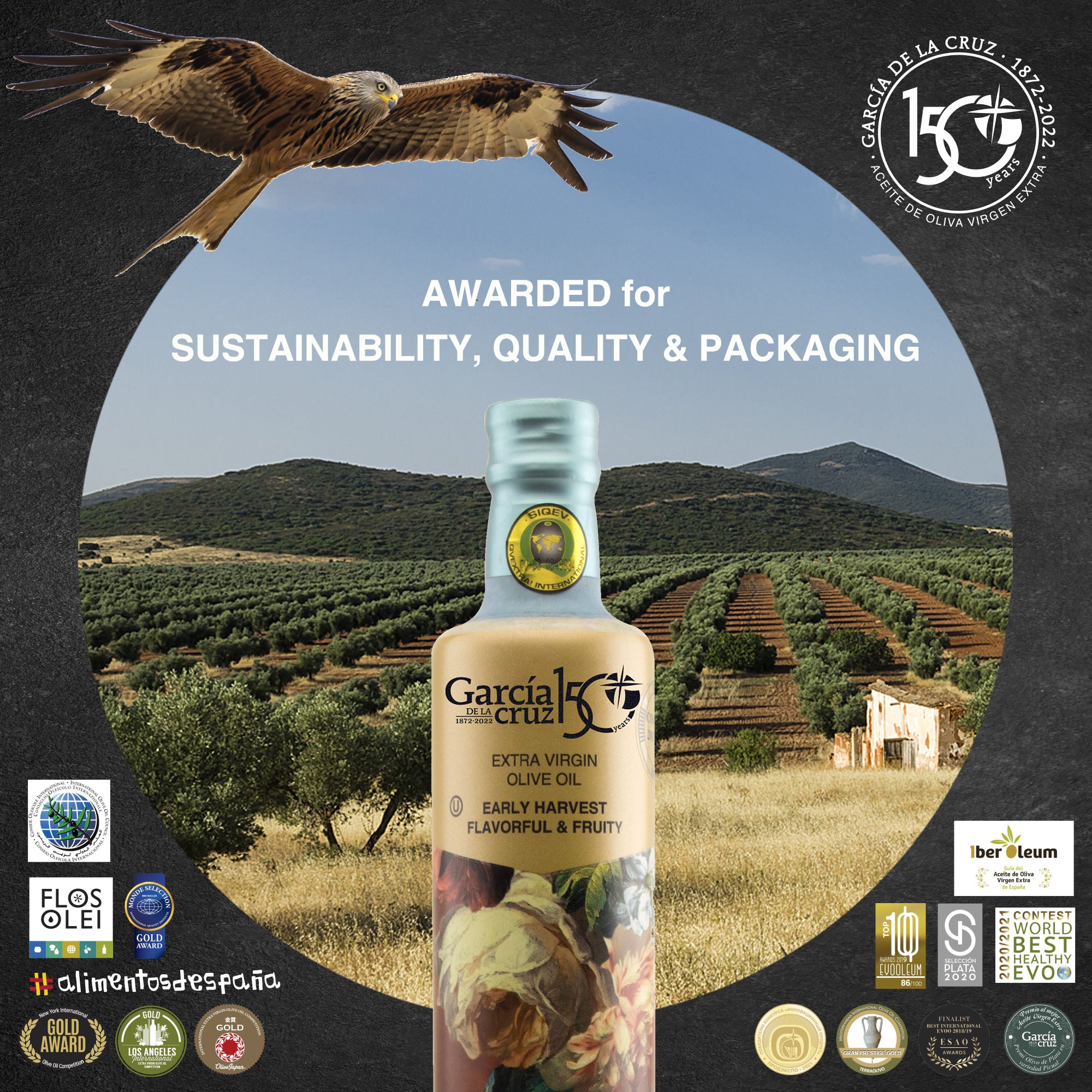 Early Harvest 2020 - Organic Extra Virgin Olive Oil - Spain