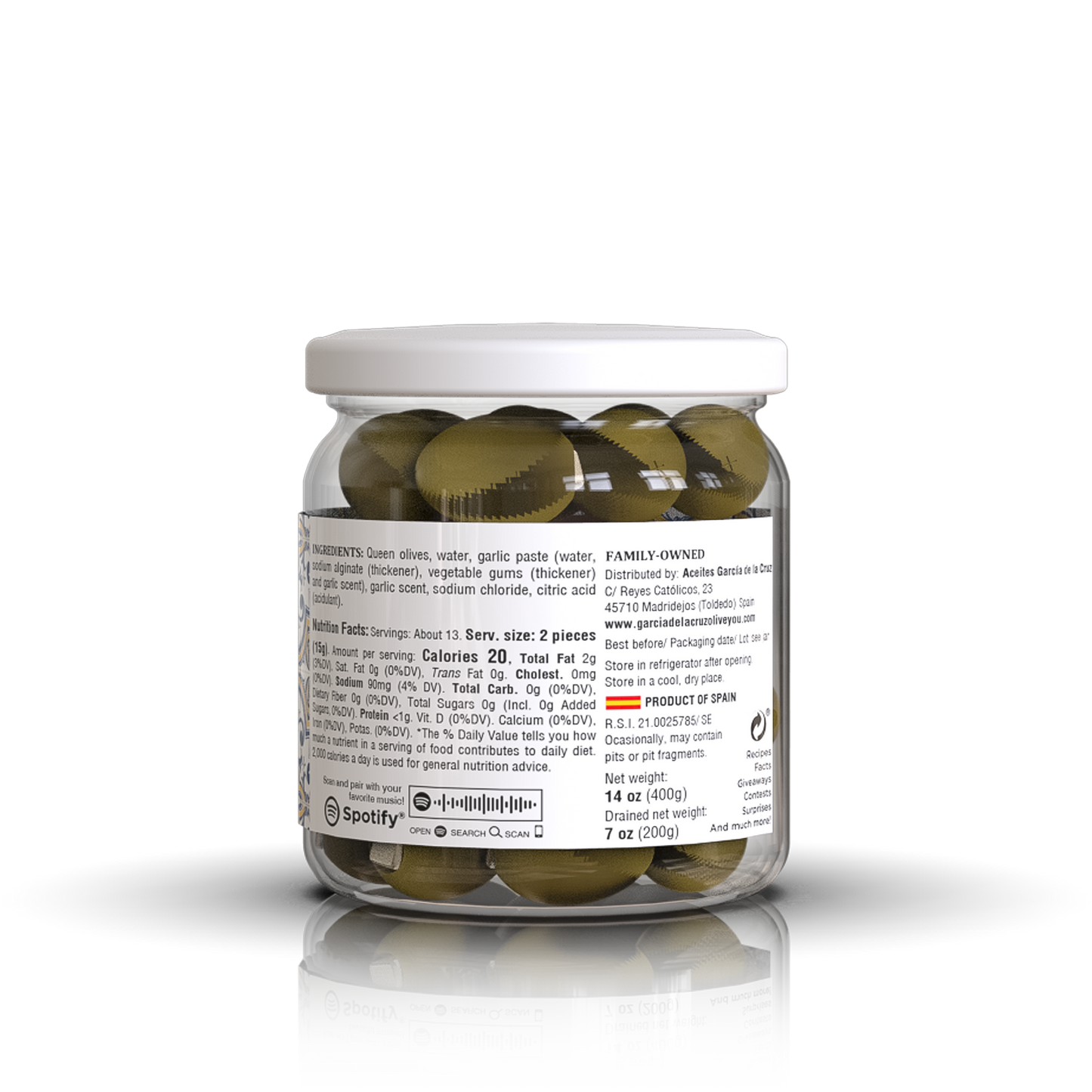 
                  
                    Garlic Stuffed Olives
                  
                